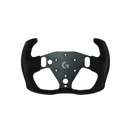 RS Track Wheel - Universal Sim Racing Steering Wheel Compatible with Logitech G RS Wheel Hub - Black