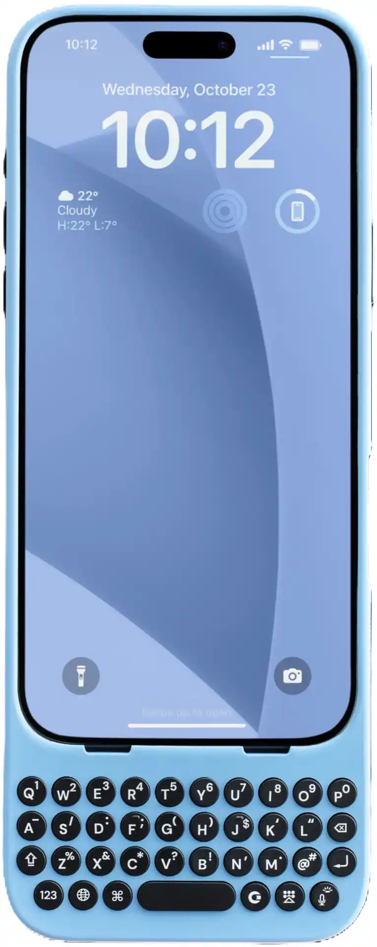 iPhoneアクセサリー clicks for iphone16pro Clicks Keyboard for Apple iPhone 16 Pro Surf CK-6100-6