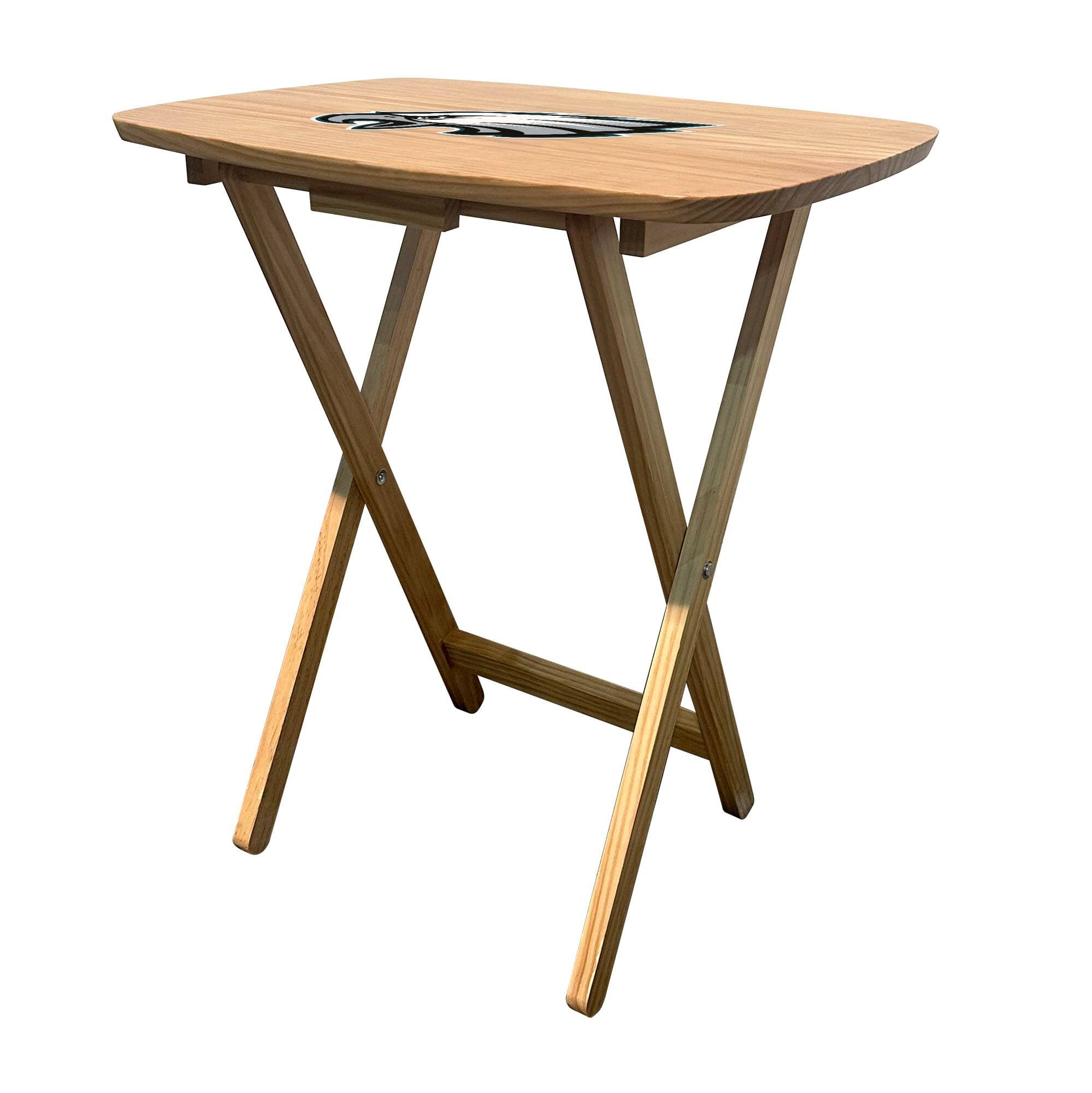 Front. Imperial - Philadelphia Eagles Large Folding TV Tray Table - Multicolor.