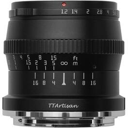 TTArtisan - 50mm f/1.2 Lens for Nikon Z, Black