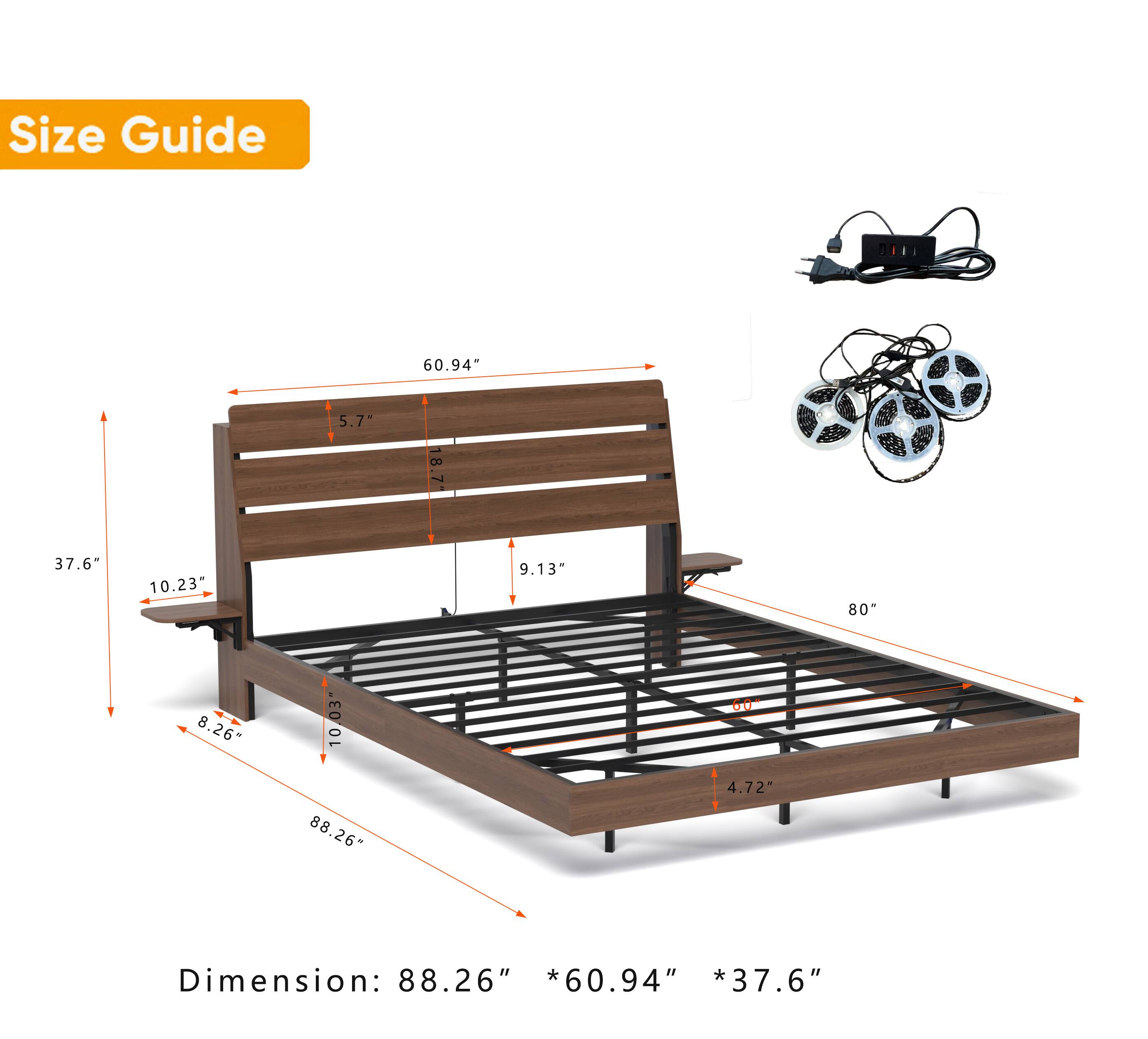 Size Guide

Dimension: 88.26" * 60.94" * 37.6"

- 60.94"
- 37.6"
- 88.26"
- 10.23"
- 9.13"
- 8.26"
- 5.7"
- 4.72"