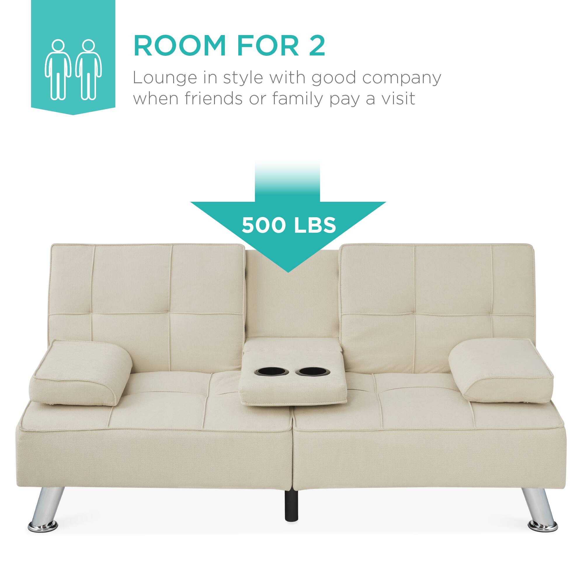 ROOM FOR 2  
Lounge in style with good company when friends or family pay a visit  

500 LBS