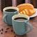 Alt View 4. Elama - Elama Honeycomb 6 Piece 15 oz. Mug Set in Turquoise - Turquoise.