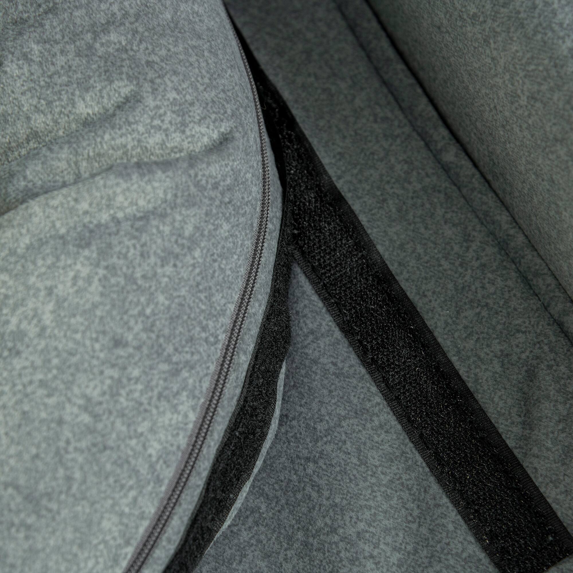 Alt View 5. Pawhut - 39" Dog Couch with Pillows, Cat Sofa with Washable Cushion & Fabric, Medium and Large Dogs - Gray.