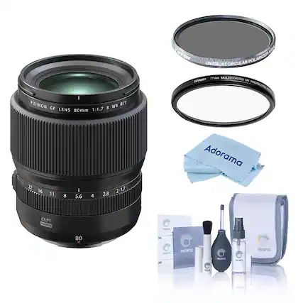 FUJINON WR 077 GF LENS 1:1.7 R 80mm
FEN' POLARIZER POL DIGITAL HT CIRCULAR 77mm MULTICOATED TIPFENO VU PROTECTION
22 16
11
8
5.6
4
2.8
2 1.7
Adorama
GF FUJINON
PROOPTIC
80
PRODEPTIC
PRO O OPTIC
PRO OPTIC
PRO FTC
PRO PTC
12.9%