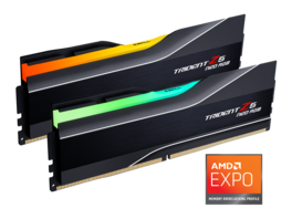 G.SKILL - Trident Z5 Neo RGB DDR5 6000 32GB (2x16GB) AMD EXPO RAM - Black