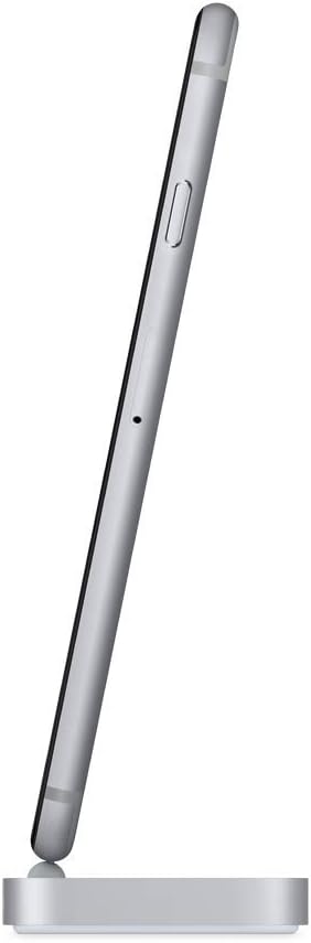 Angle. Apple - Apple iPhone Lightning Dock - Space Grey ML8H2BZ/A.