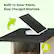 Built-In Solar Panel, Stay Charged Anytime
2W Panel