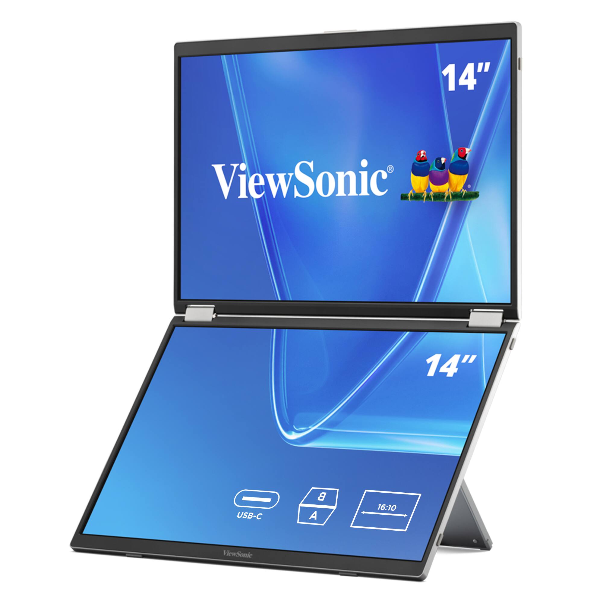 14" ViewSonic 14" USB-C B A 16:10