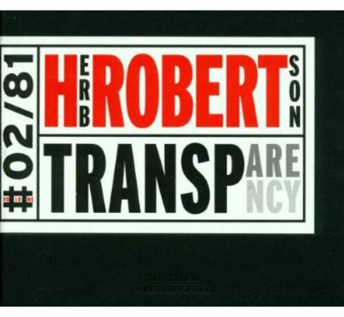 Herb Robertson - Transparency   - COMPACT DISCS [CD] price history on PriceWatchPro