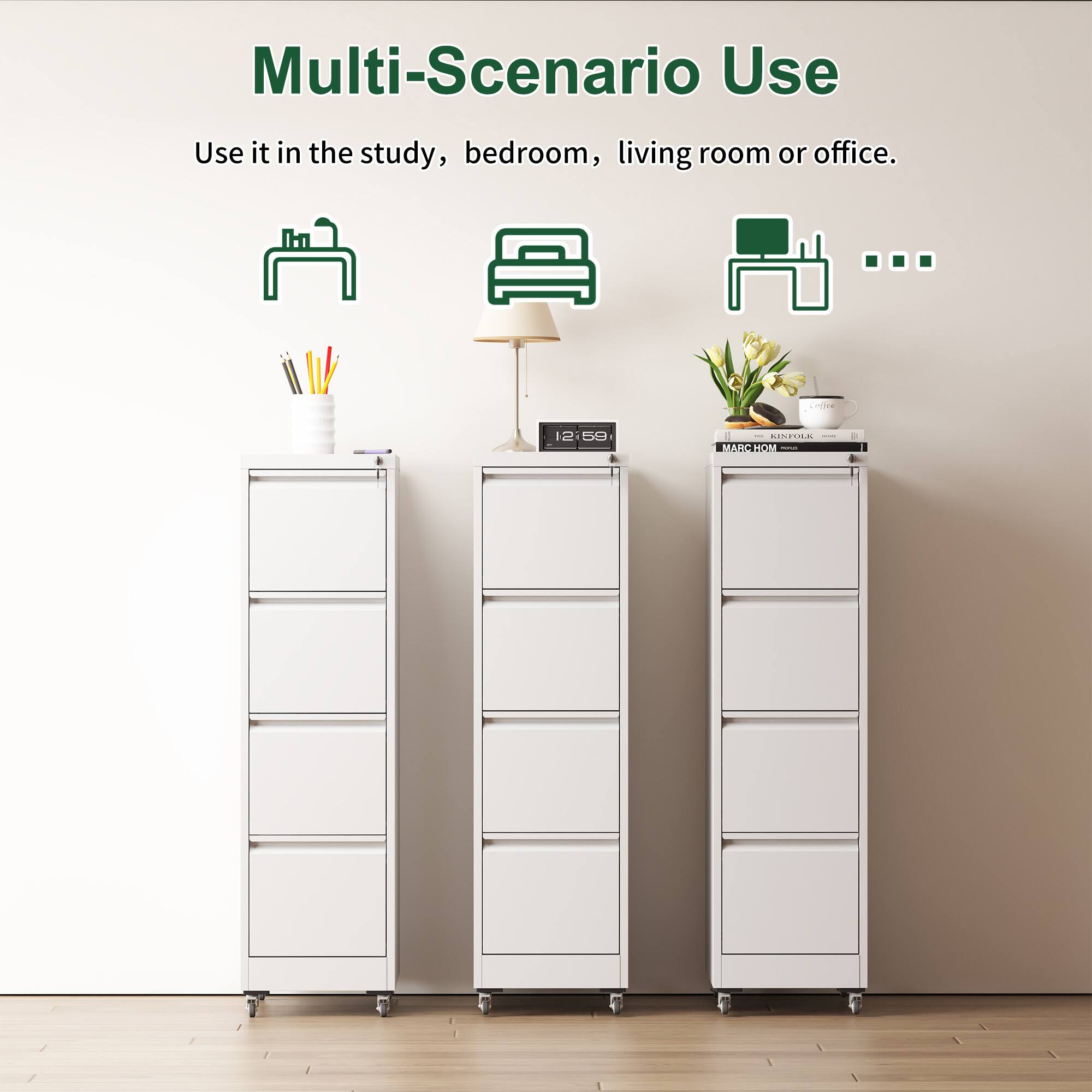 Multi-Scenario Use

Use it in the study, bedroom, living room or office.