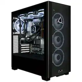 CLX - SET Creator Workstation - AMD Ryzen 9 9950X - 32GB DDR5 - NVIDIA RTX PRO 2000 Blackwell 16GB - 2TB SSD - AI-Accelerated - Black