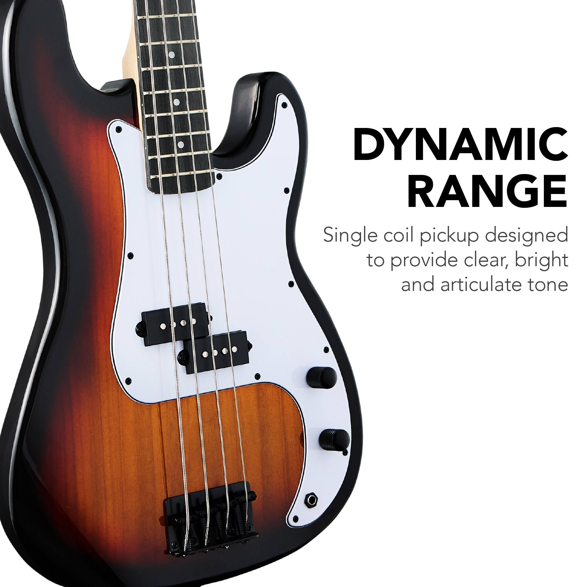 DYNAMIC RANGE

Single coil pickup designed to provide clear, bright and articulate tone
