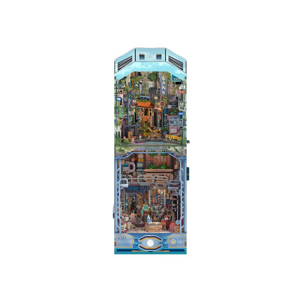 Alt View 2. 3D Puzzle - DIY 3D Book Nook Kit: Haven Zero 448pcs.