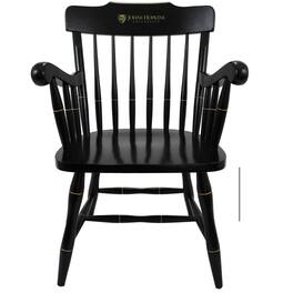 Jardine - Johns Hopkins Blue Jays Captain's Chair - Black