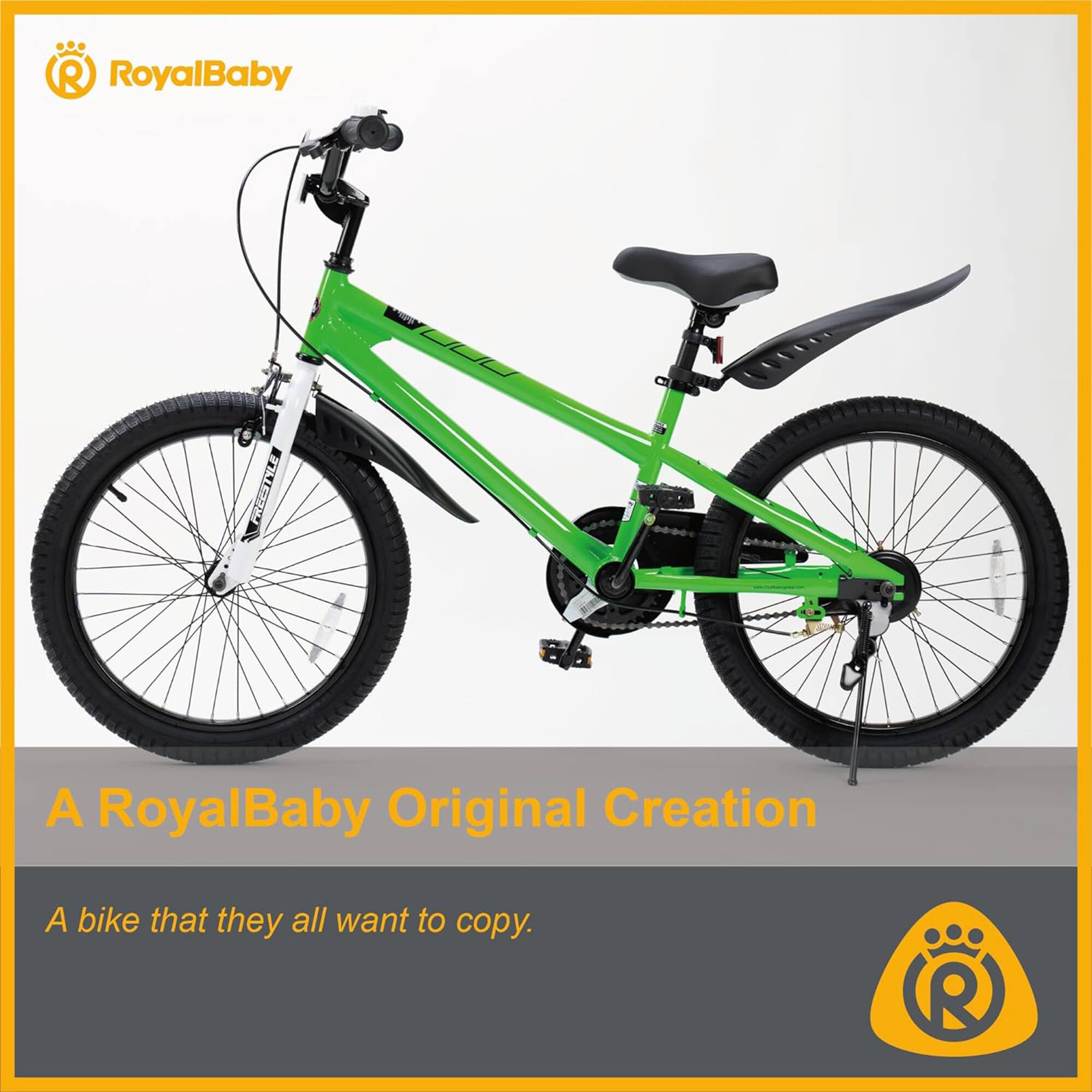 R RoyalBaby  
A RoyalBaby Original Creation  
A bike that they all want to copy.