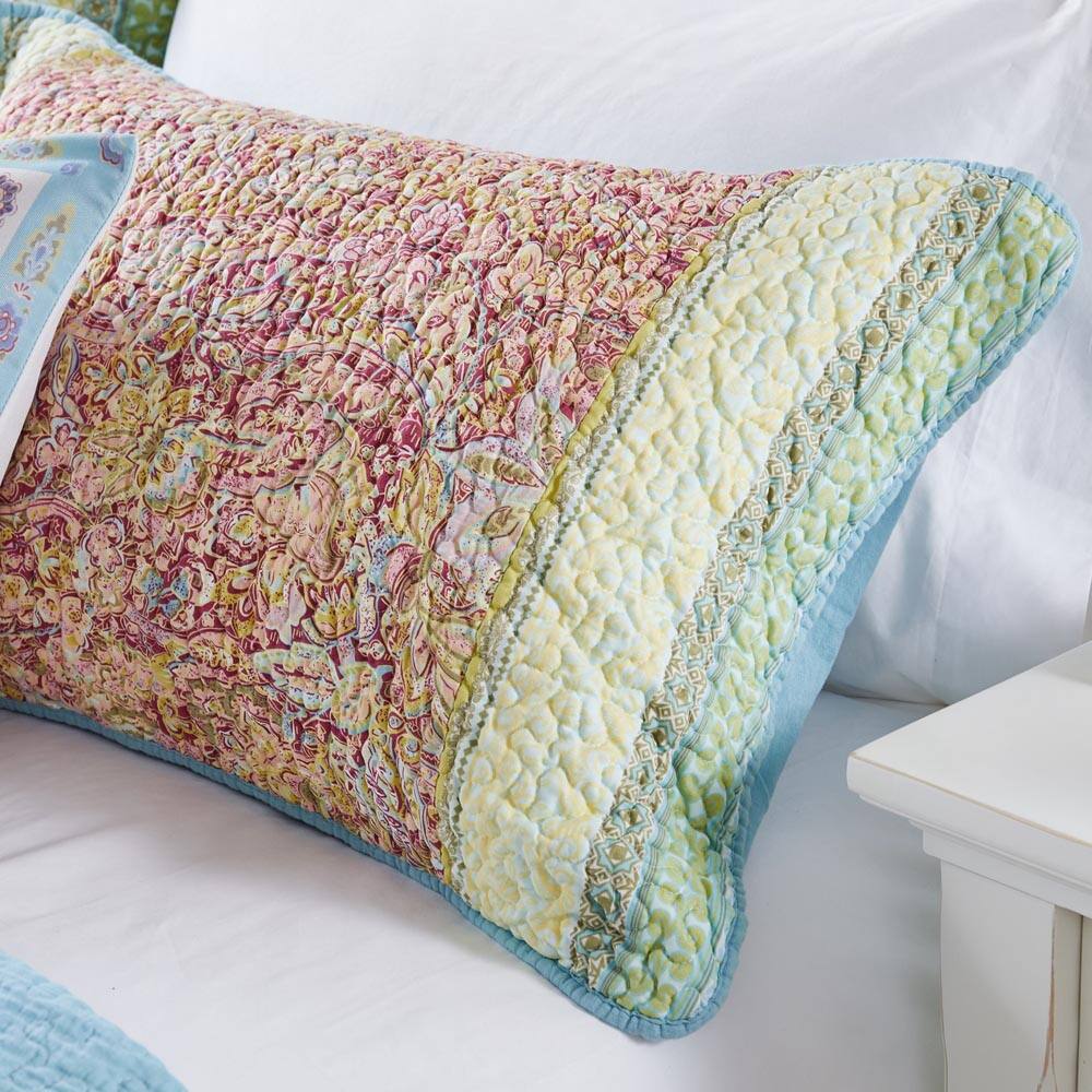 Front. BreeBe - Palisades Sham Standard - Pastel.