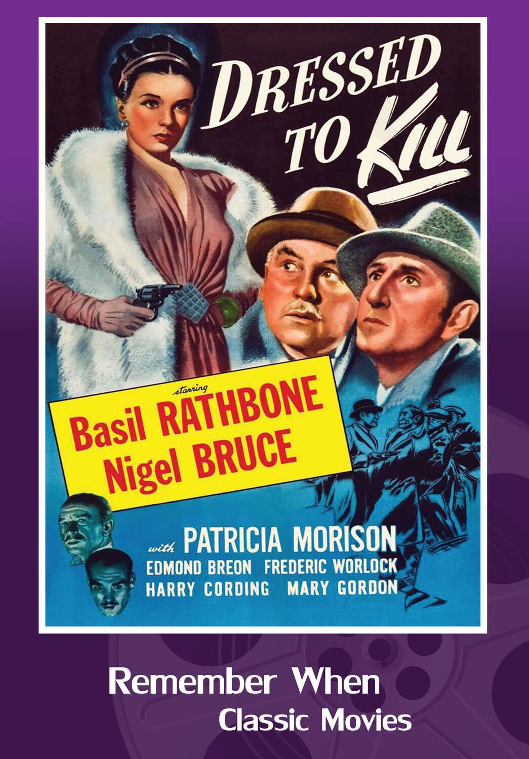 Front. Sherlock Holmes - Dressed To Kill   - DVD.