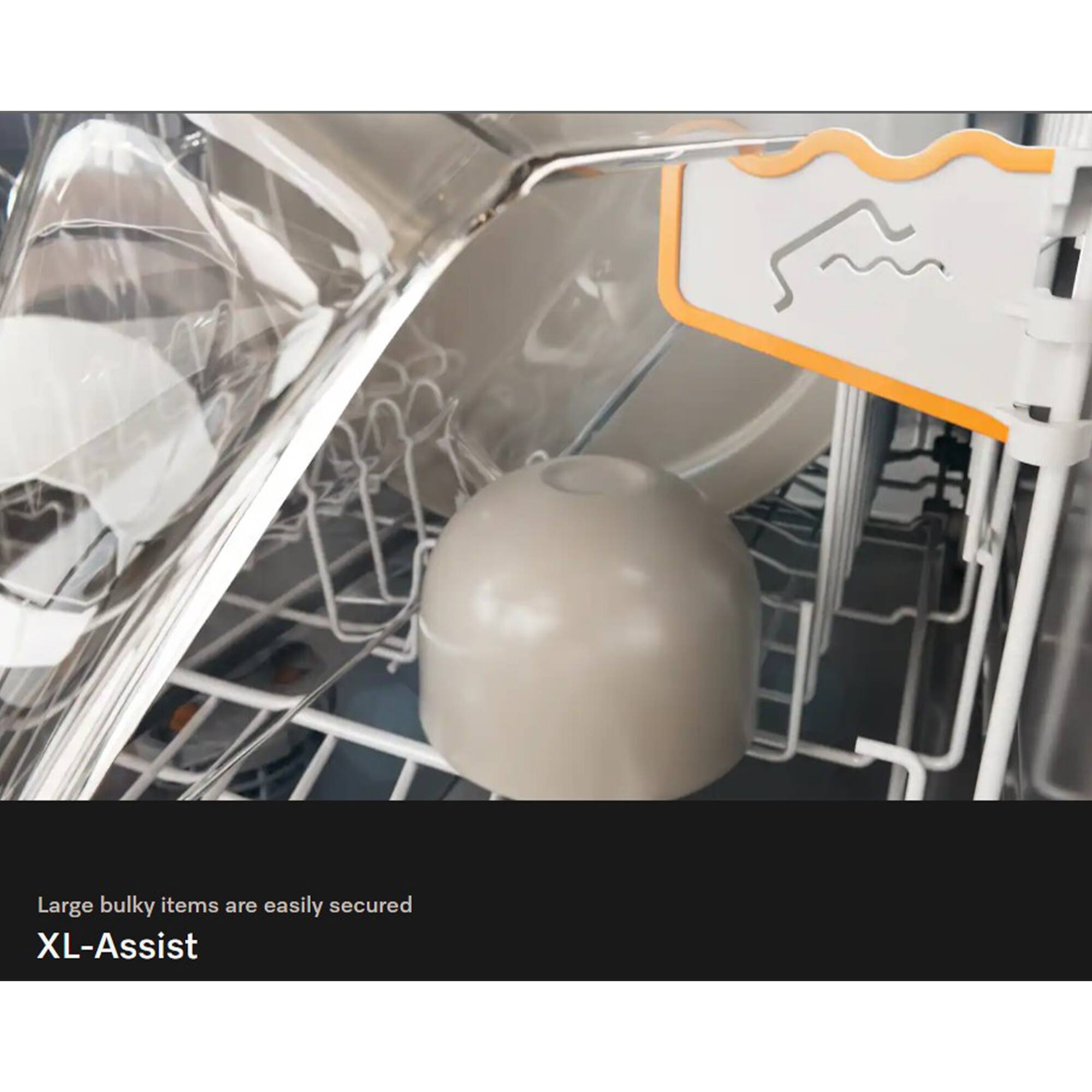 Large bulky items are easily secured  
XL-Assist