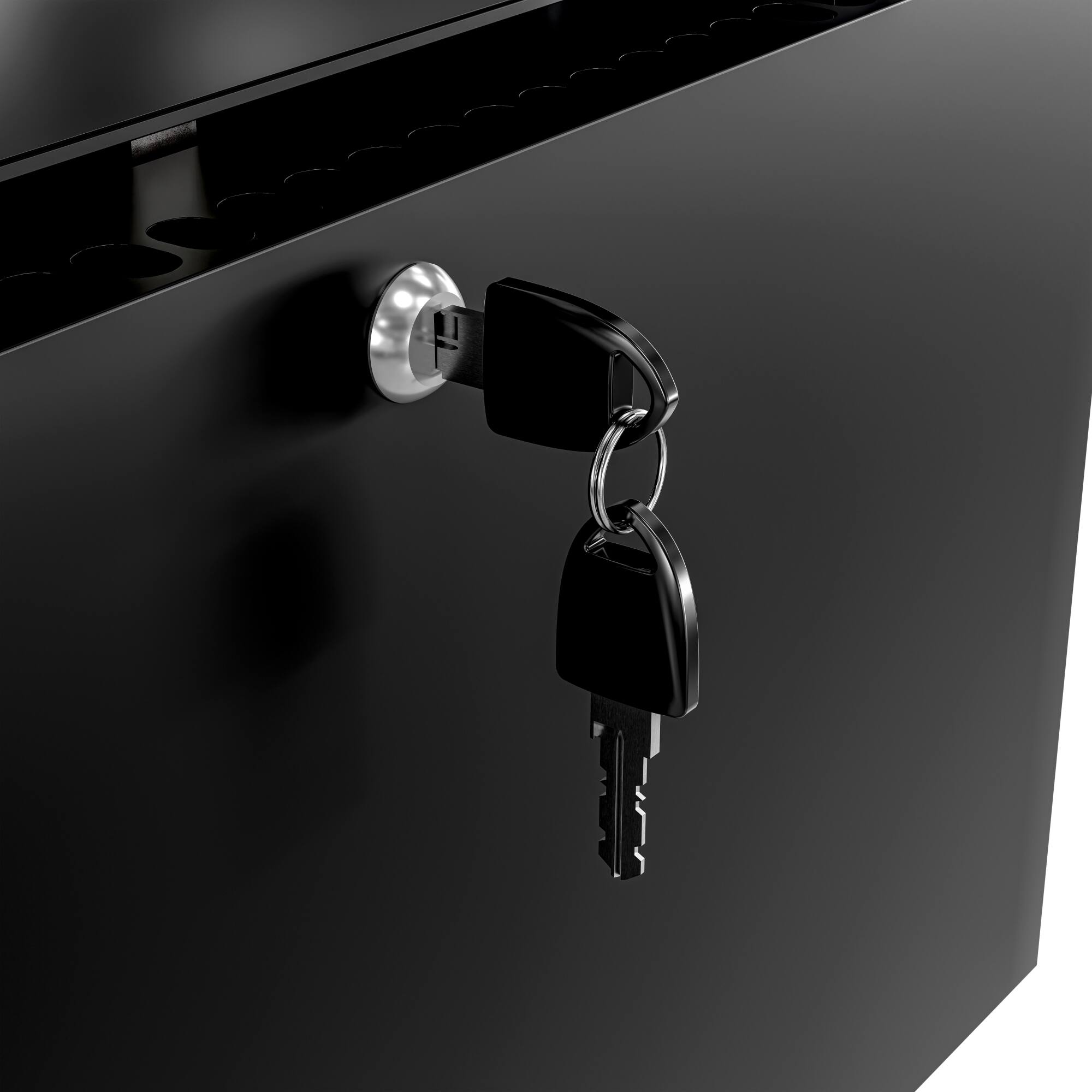 Alt View 8. Koolmore - 17 in. Slim Commercial Merchandiser Refrigerator 7 Cu. Ft. in Black, ETL Listed (KM-MDR-17S) - Black.