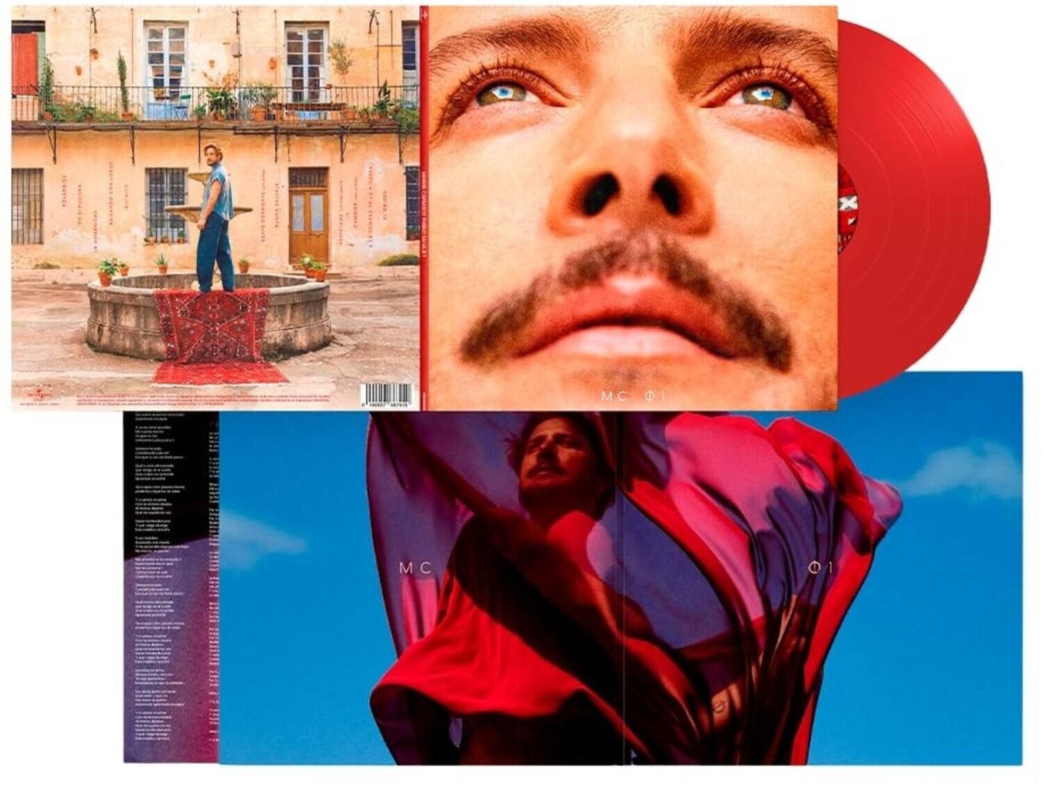 Alt View 1. Manuel Carrasco - Pueblo Salvaje I - Red Vinyl   - VINYL LP.