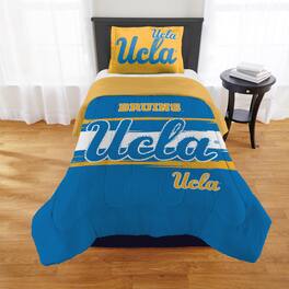Sweet Home Collection - NCAA UCLA Bruins Comforter & Sham Set- Twin/Twin XL - Multicolored