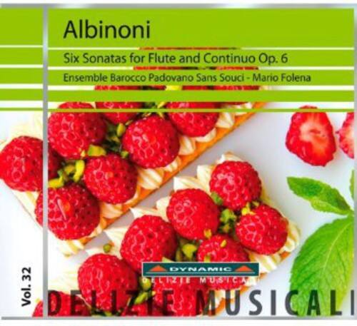 Mario Folena - Six Sonatas for Flute & Continuo Op 6   - COMPACT DISCS [CD]