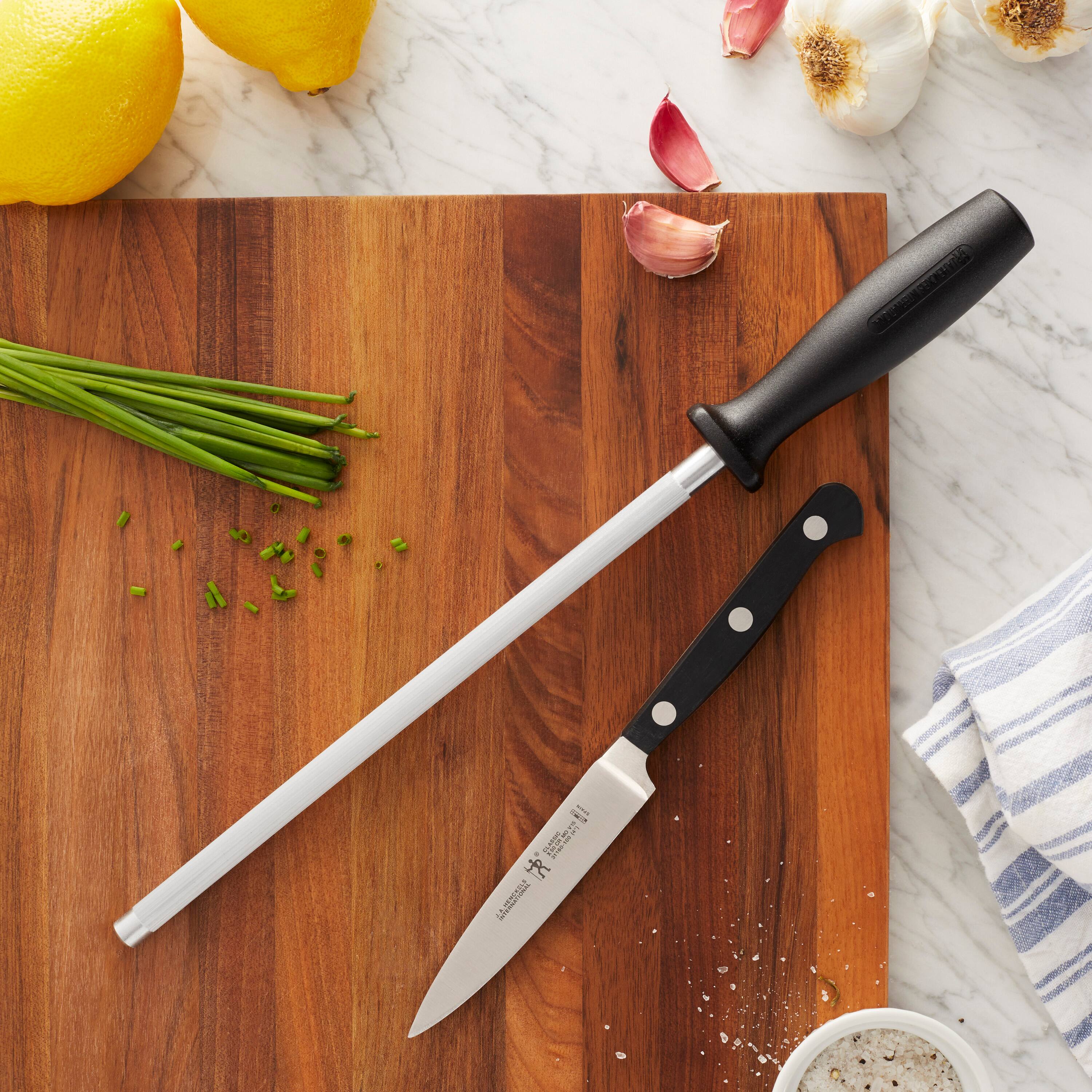 Alt View 4. Henckels - Henckels CLASSIC 4-inch Paring/Utility Knife - Black.