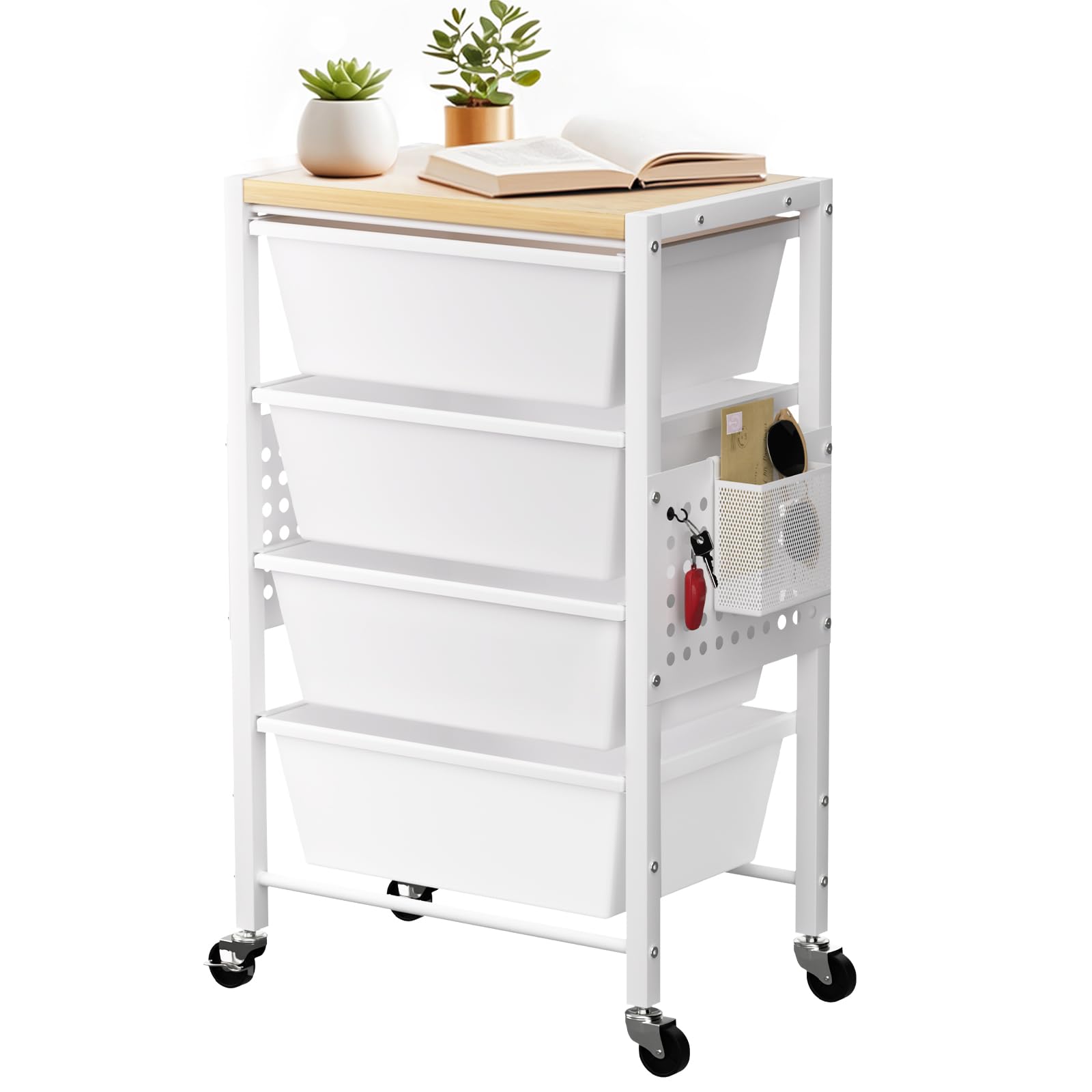 Bright White 4-Drawer
