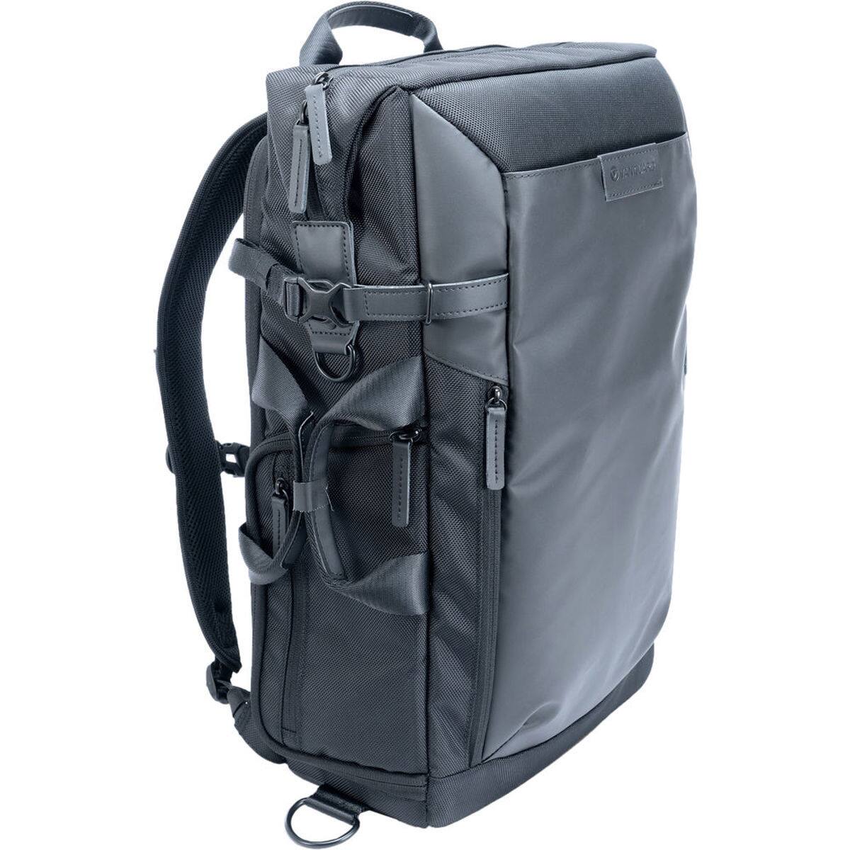 Front. Vanguard - Vanguard VEO SELECT 49 Incognito Backpack/Shoulder Bag, Black.