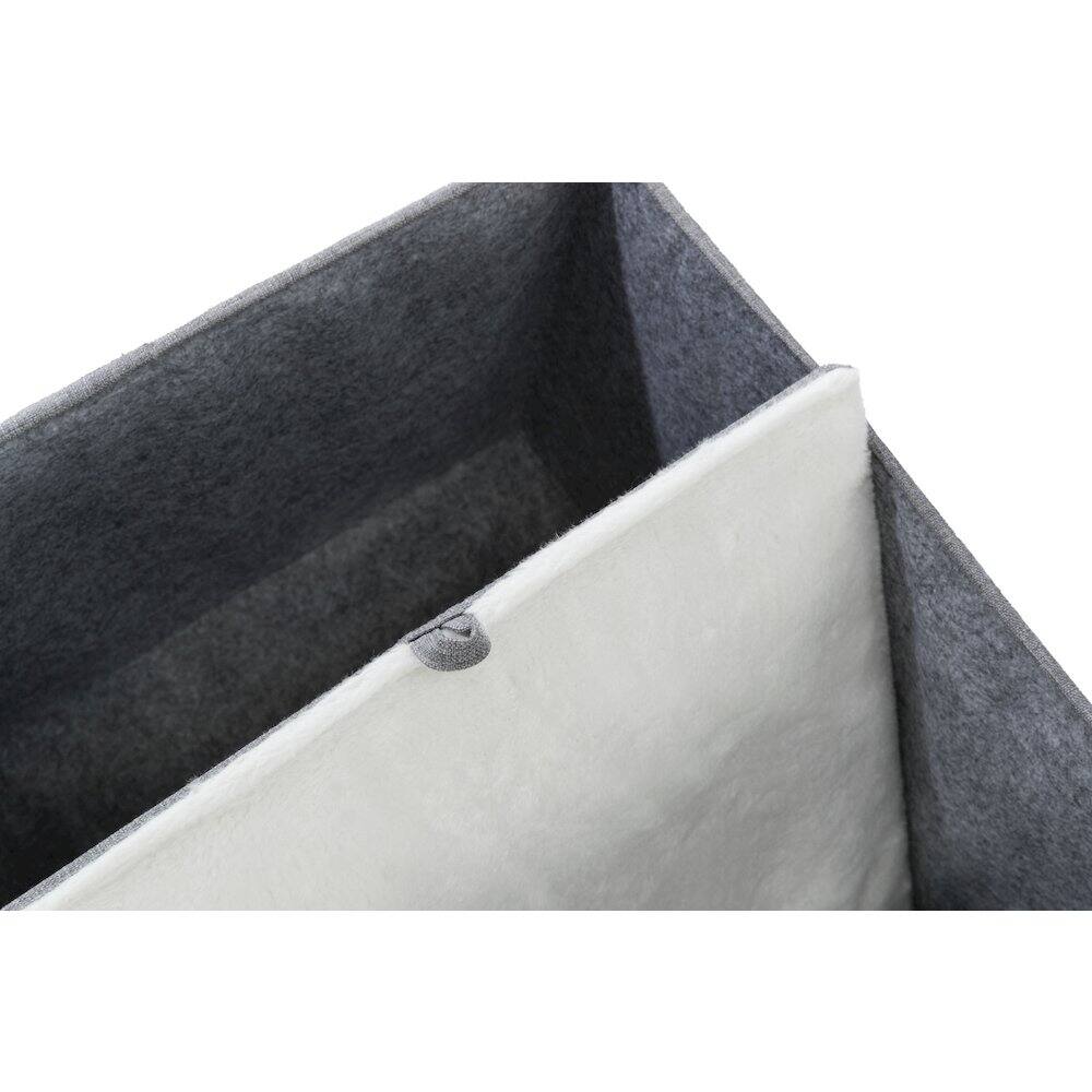 Alt View 5. TRIXIE - Saul 25" Cat Tower, 2-Story Cat Condo, Sisal Cat Scratcher, Cat Cube, Gray - Gray.