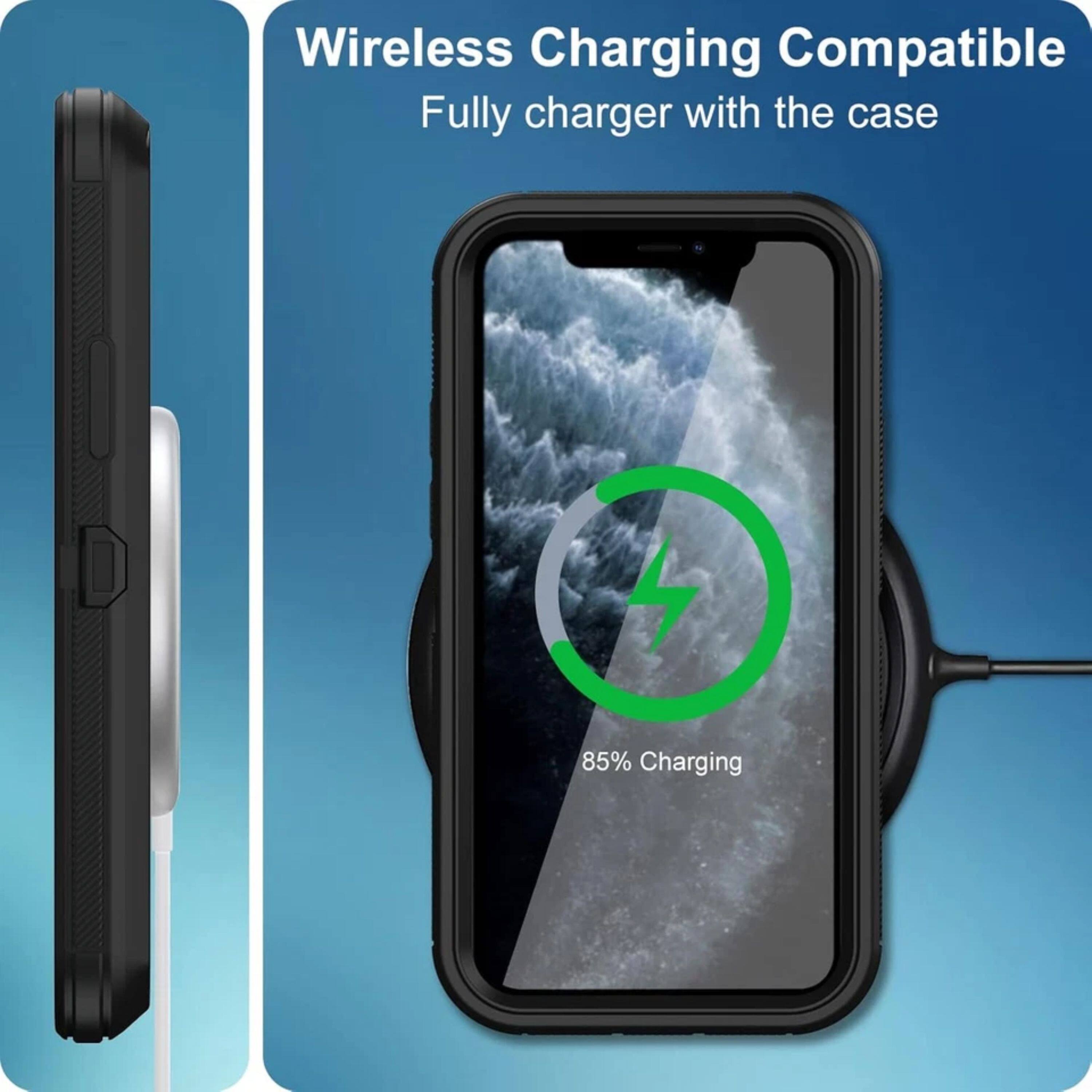 Wireless Charging Compatible  
Fully charger with the case  
85% Charging