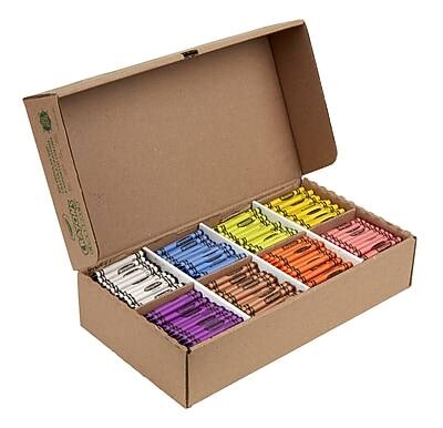 Alt View 4. Crayola - Classpack Crayons, 800/Box - Multicolor.