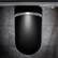 Alt View 6. Ecooso - Smart Toilet with Bidet Built In, Auto Open/Close Seat, Foot Sensor, LED Display,Night Light, Warm Water & Dryer - Matte Black.