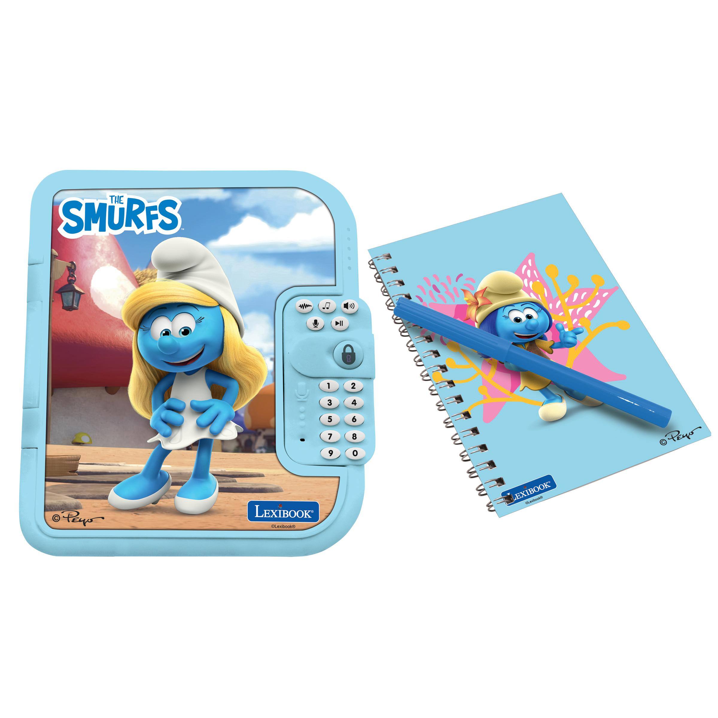 THE SMURFS

0
10

1
2
Peyo
3 5 7 9 LEXIBOOK CleebokS
4 6 8 0
EXIBOOK Reviblate
Pyo