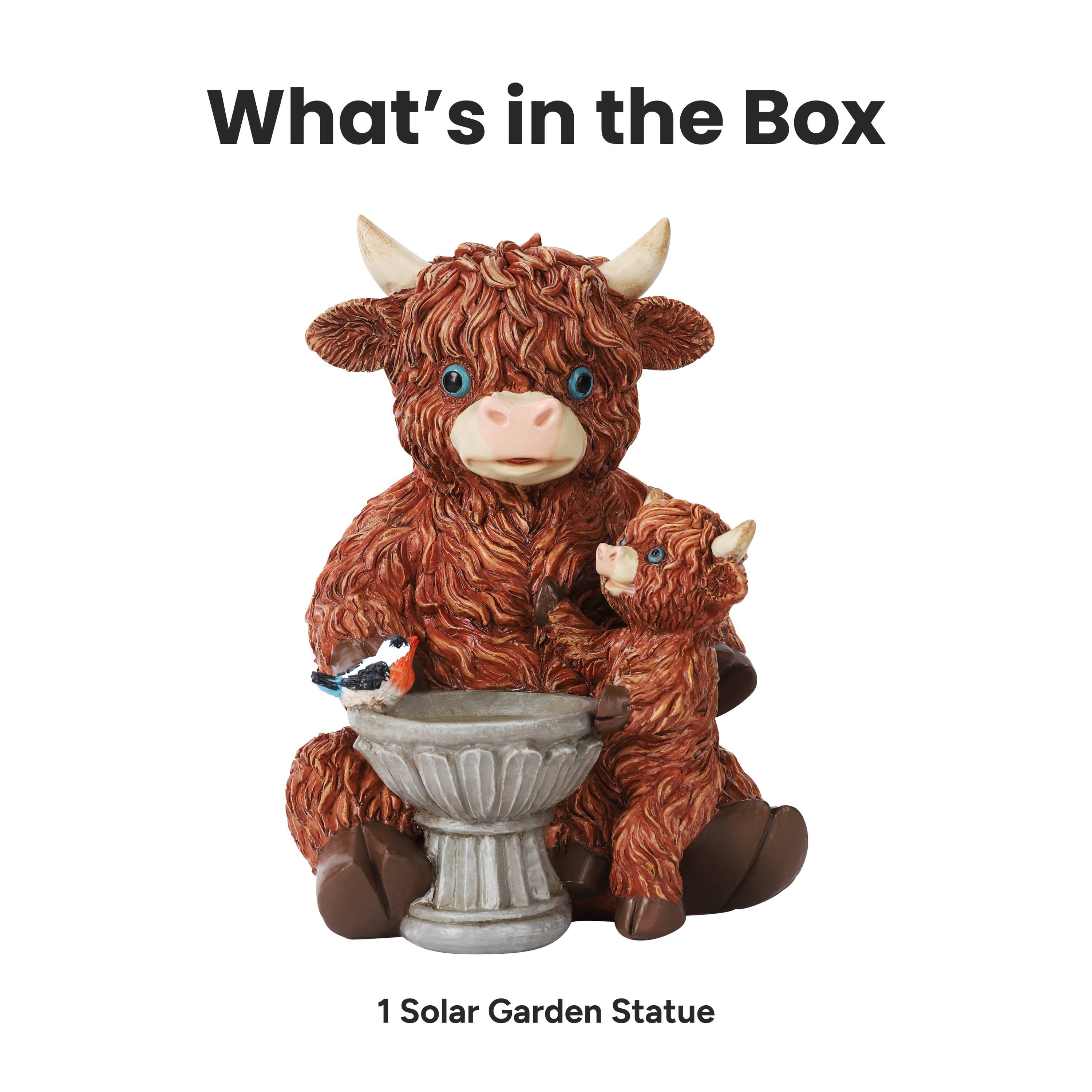 What's in the Box

1 Solar Garden Statue
