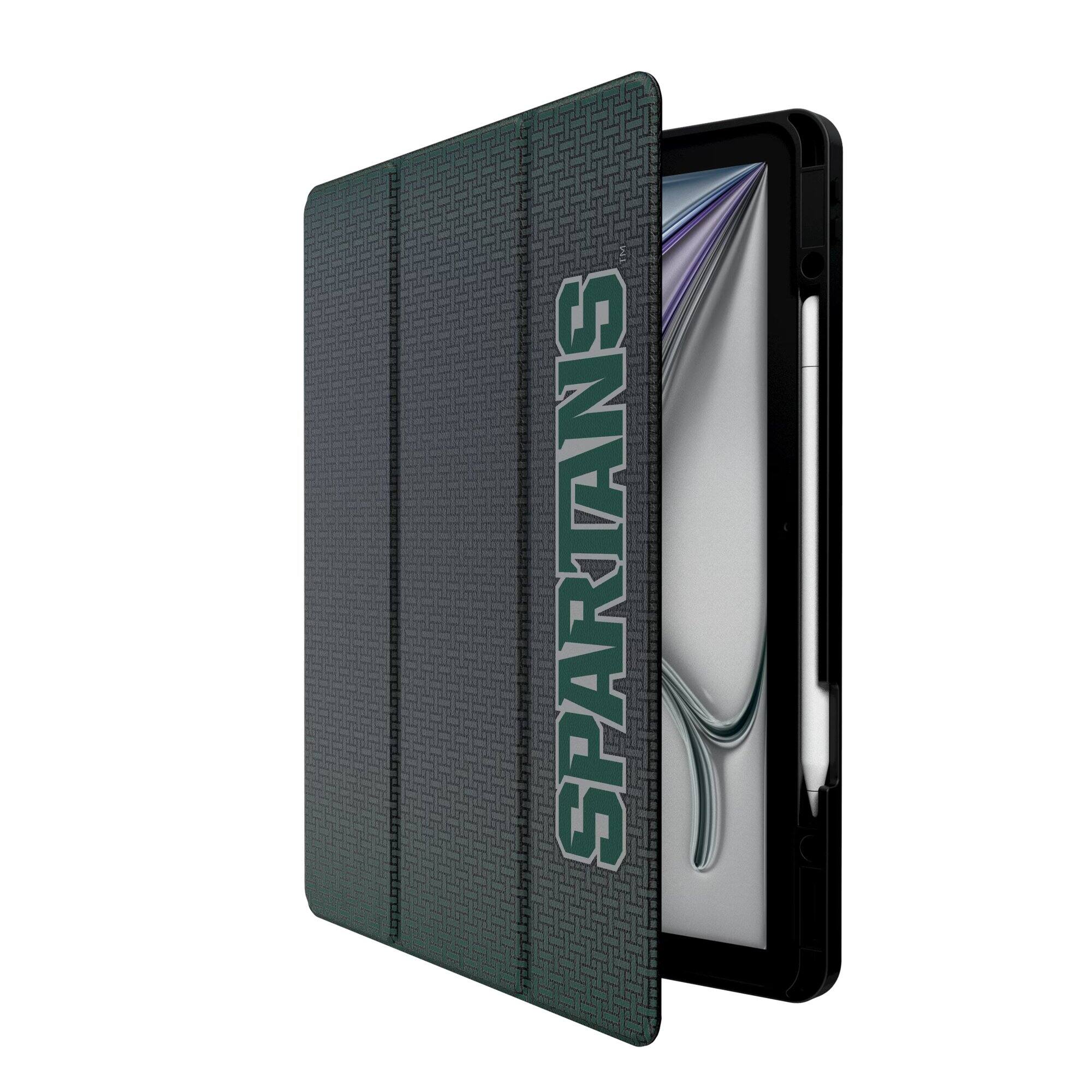 Alt View 1. Keyscaper - Michigan State Spartans iPad Case - 13in Pro M4 - Black.