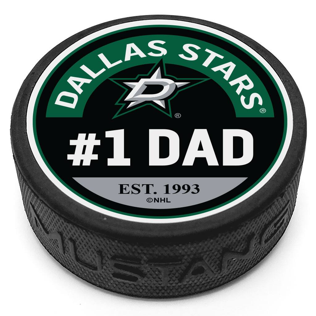 Mustang Drinkware - Dallas Stars #1 Dad Puck - Multicolor