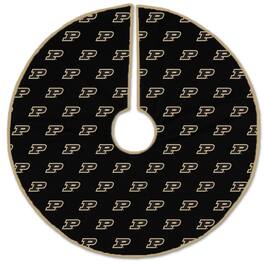 Pegasus - Purdue Boilermakers Microplush Christmas Tree Skirt - Multicolor