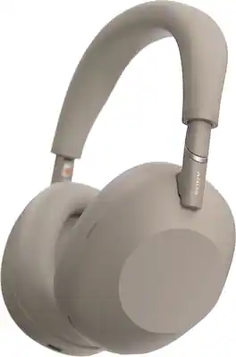 Sony - WH-1000XM6- Best Wireless Noise Cancelling Headphones - Sandstone