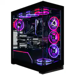 CLX - Horus Gaming Computer - Intel Core Ultra 9 285K - 48GB DDR5 - GeForce RTX 5080 16GB - 2TB NVMe M.2 SSD - AI-Accelerated - Black