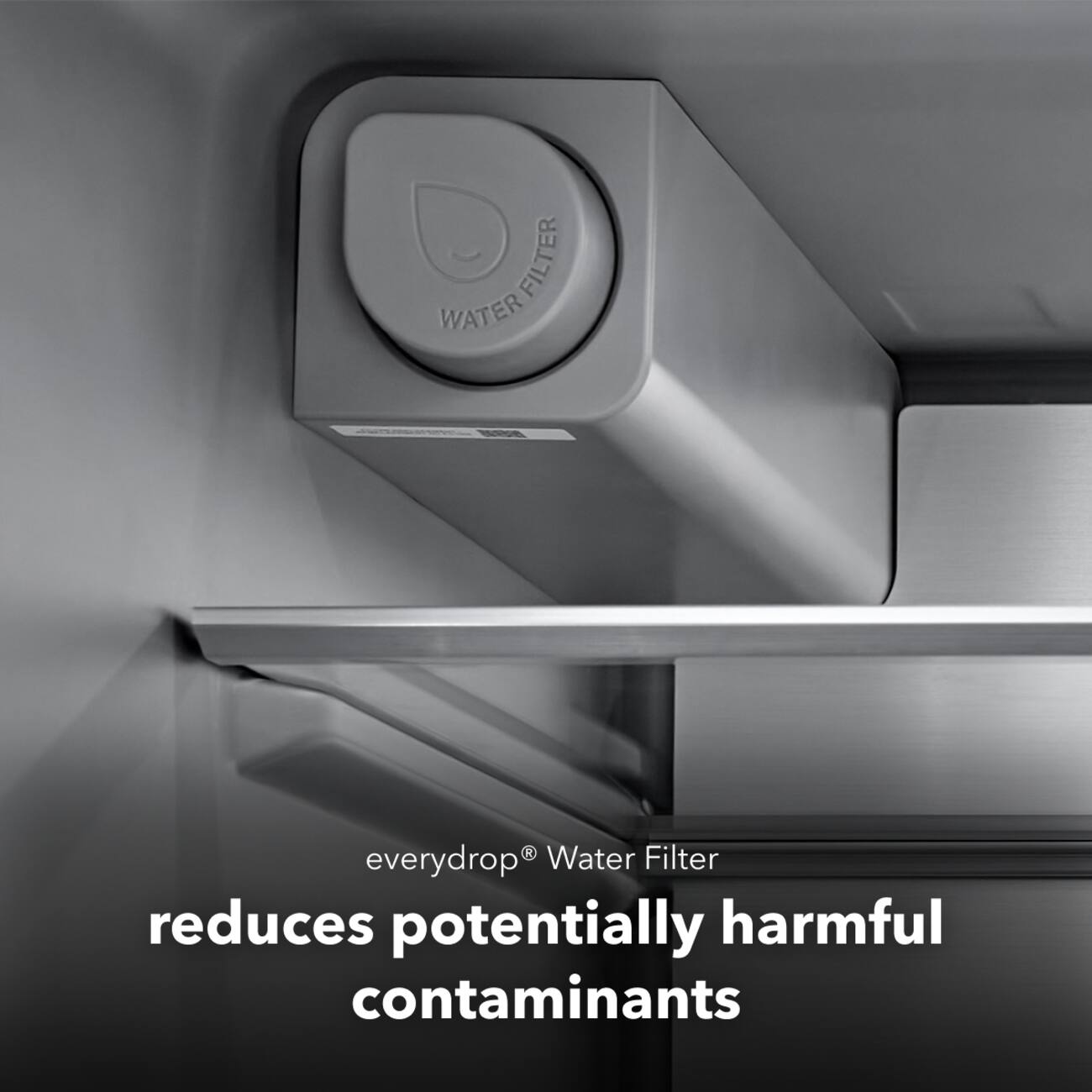 FILTER WATER everydrop Water Filter reduces potentially harmful contaminants
