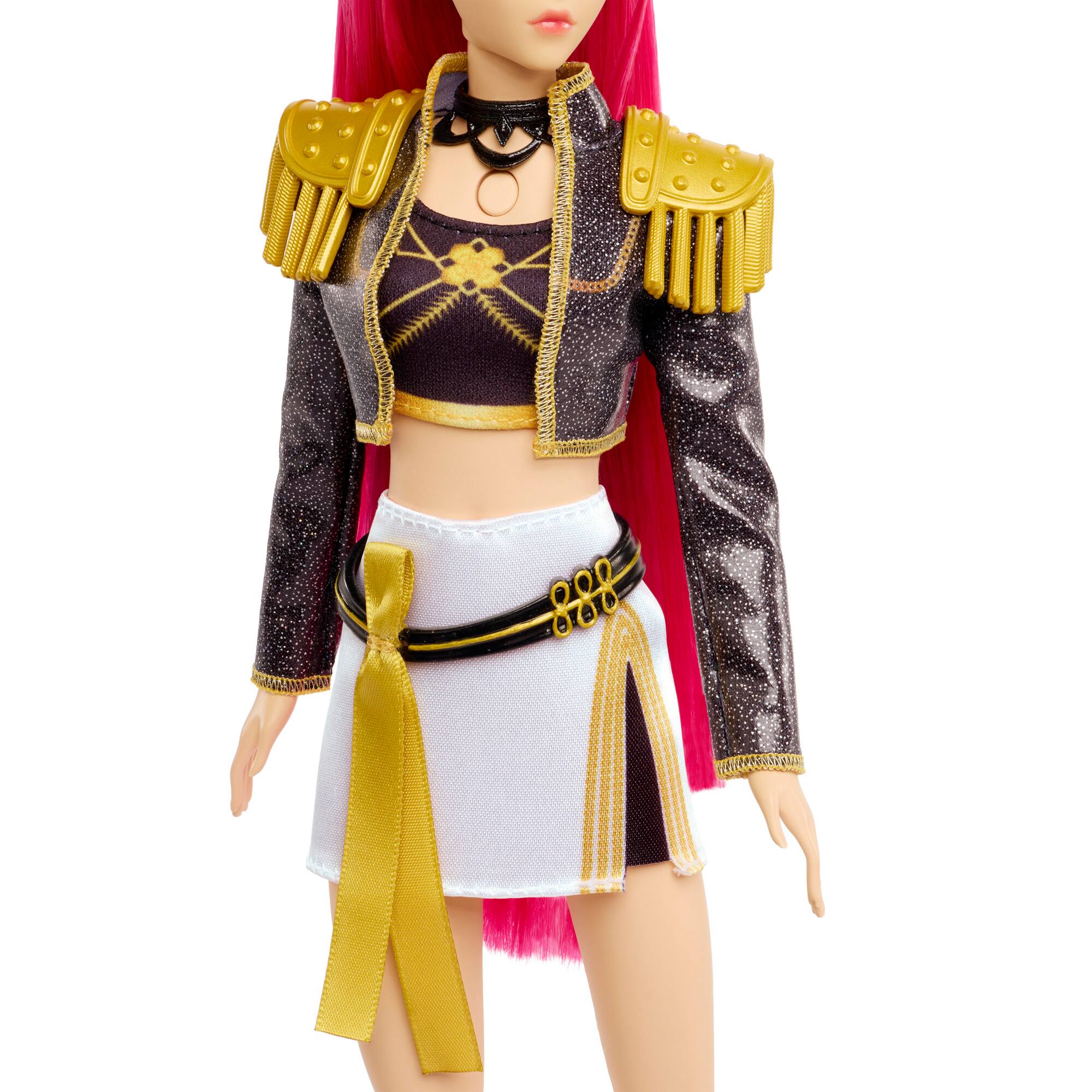 Alt View 2. Mattel - KPop Demon Hunter HUNTR/X Mira "Golden" Singing Doll.