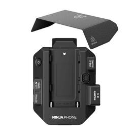 Ninja Phone for Video Professionals with Atomos Black Sunhood Bundle
