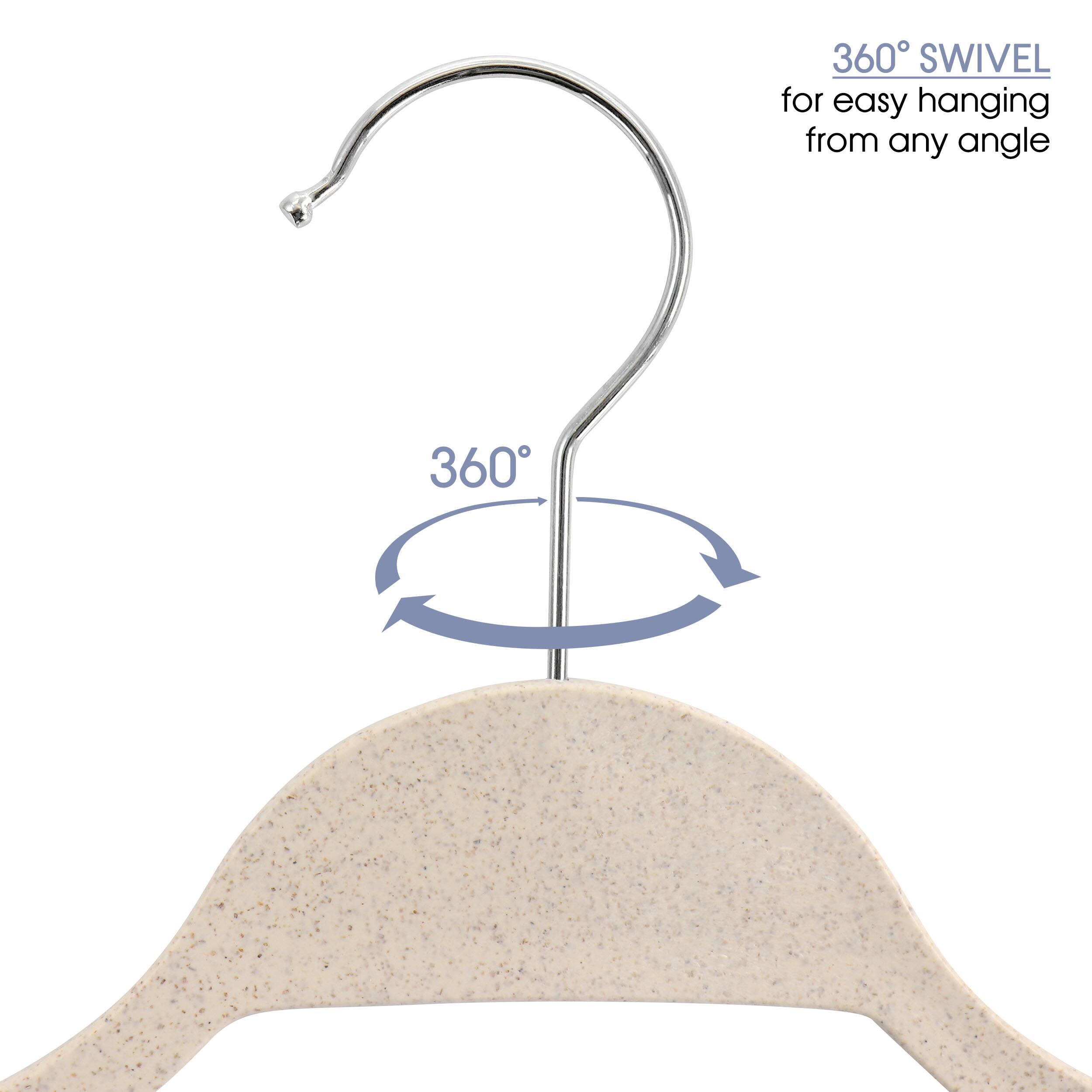 360° SWIVEL for easy hanging from any angle 360°