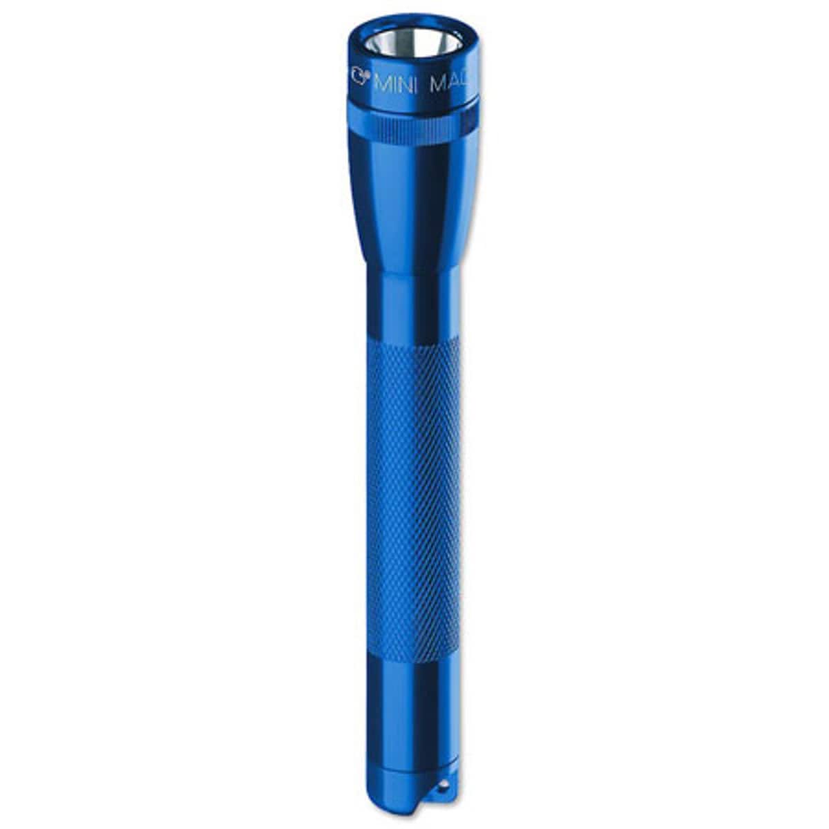 Maglite - Mini 2-Cell AA Incandescent Flashlight with Holster, Blue