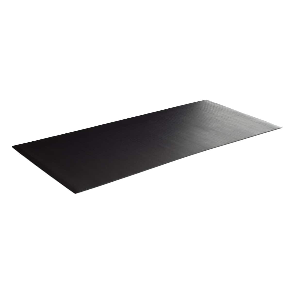 Angle. iFit - iFIT 36” x 72” Equipment Floor Mat - Black.