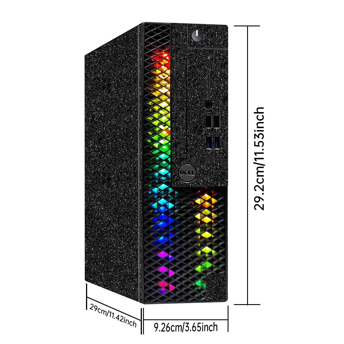 - Height: 29.2 cm / 11.53 inch
- Width: 29 cm / 11.42 inch
- Depth: 9.26 cm / 3.65 inch