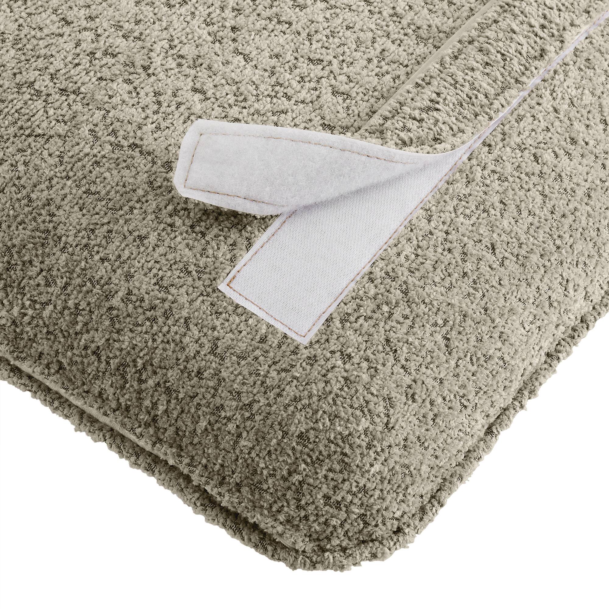 Alt View 1. Modway - Anela Wall-Mounted Chenille Upholstered Twin Headboard by Modway - Brown.