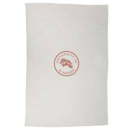 Logo Brands - Alabama Crimson Tide 54" x 84" Sweatshirt Blanket - Oatmeal